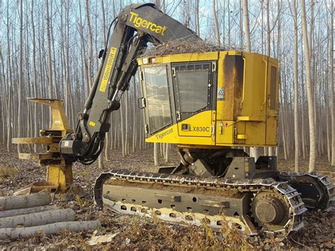 skid steer feller bucnher|tigercat feller buncher shop.